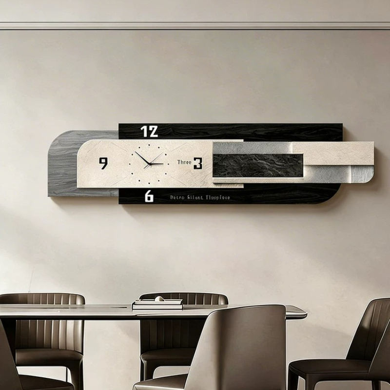 Luxury Lifestyle Living - Horloge murale de luxe pour salon,