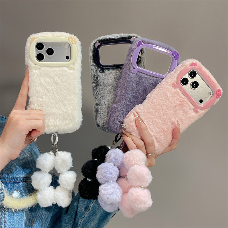 Apple Iphone 15 - Étui de téléphone en peluche de