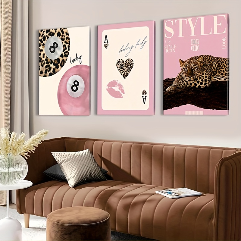 Luxury Lifestyle Photography - Lot de 3 tableaux muraux en