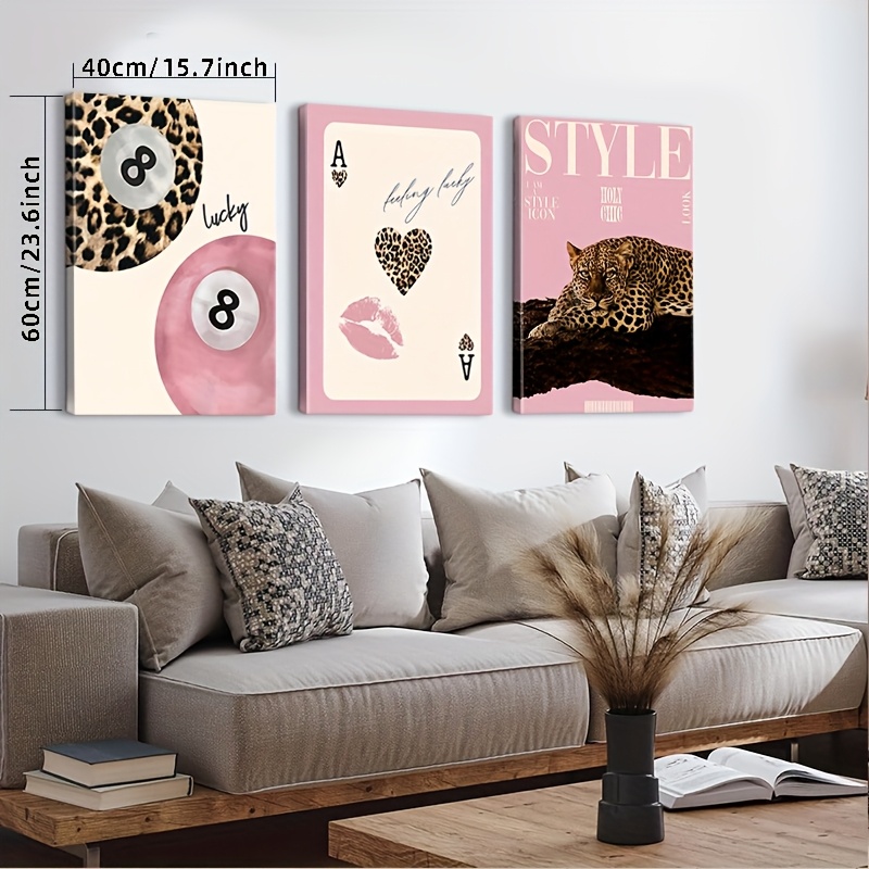 Lot de 3 tableaux muraux en to - Luxury Lifestyle Photography avis et prix
