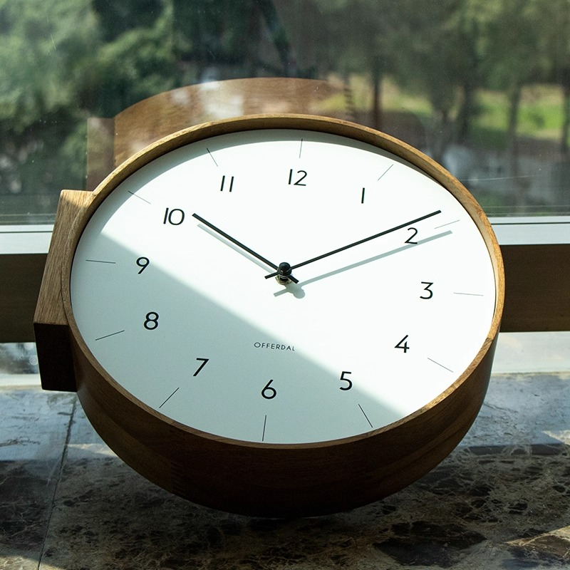 Horloge murale Double face en  - Luxury Lifestyle Living avis et prix